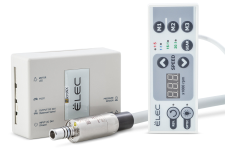 Встраиваемый бесщеточный микромотор с оптикой MicroNX EL-B40S 2 mini